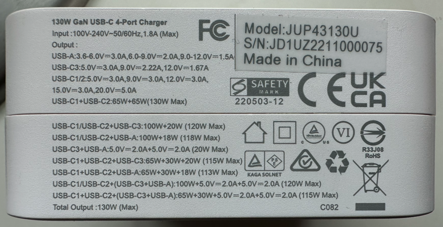 j5create JUP43130U Made in China